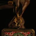 Handcrafted Peaceful Deity Thangka Pendant Necklace – Traditional Tibetan Buddhist Art Piece, Ideal for Collection & Decoration - Image 4