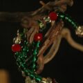 Handcrafted Thangka Pendant Featuring Samantabhadra Bodhisattva (Puxian) – White Elephant Buddhist Iconography - Image 6