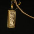 Vajrasattva Yab-Yum Thangka Pendant – Union of Clarity - Image 4