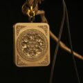 Celestial Fox Guardian Pendant – Contemporary Mythic Art - Image 6