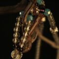 The Enchanting Kitsune: Sleeping Fox Spirit Locket | Hand-Painted Crystal & Gold Love Talisman - Image 4