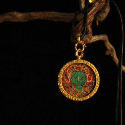 empowered-tara-red-round-necklace