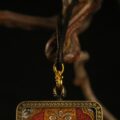 The Fierce Guardian: Tibetan Mahakala Face Pendant | "Ward Off Evil" Protection Amulet (Silver-Clad Copper) - Image 3