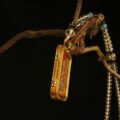 The "Sword of Wisdom": Manjushri Thangka Locket | Gold & Crystal Gau Box (Intellect & Clarity) - Image 5