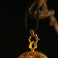The "Mantra Bloom": Lotus Mandala Necklace | Sacred Sound & Geometry (Round) - Image 3