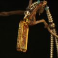 The "Sacred Elephant Rider": Samantabhadra Thangka Locket | Gold & Crystal Gau Box (Strength & Stability) - Image 4