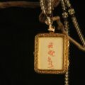 The "Great Purifier": Vajrasattva Thangka Locket | Gold & Crystal Gau Box (Karma Cleansing & Healing) - Image 6