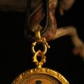 The "Goddess of Life": White Tara Round Necklace | Longevity & Healing (Yellow Aura) - Image 3